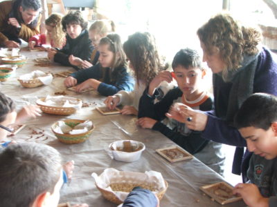 Laboratorio di mosaico antico